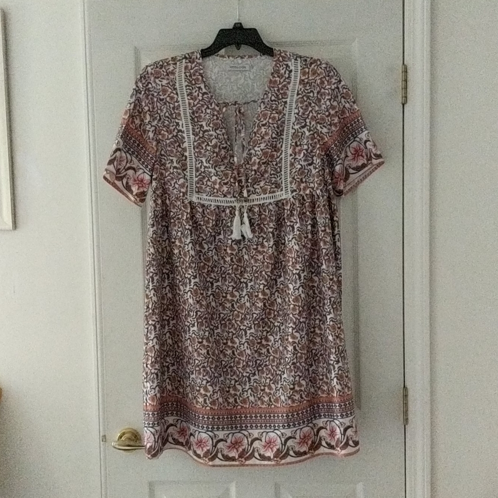 Dress, knee length